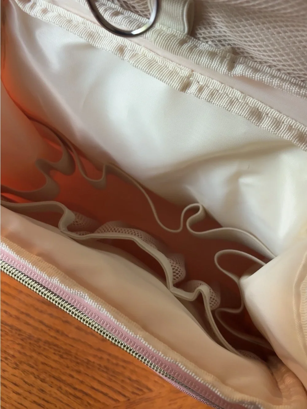 Romenrita Quilted Pink Makeup/Travel Bag